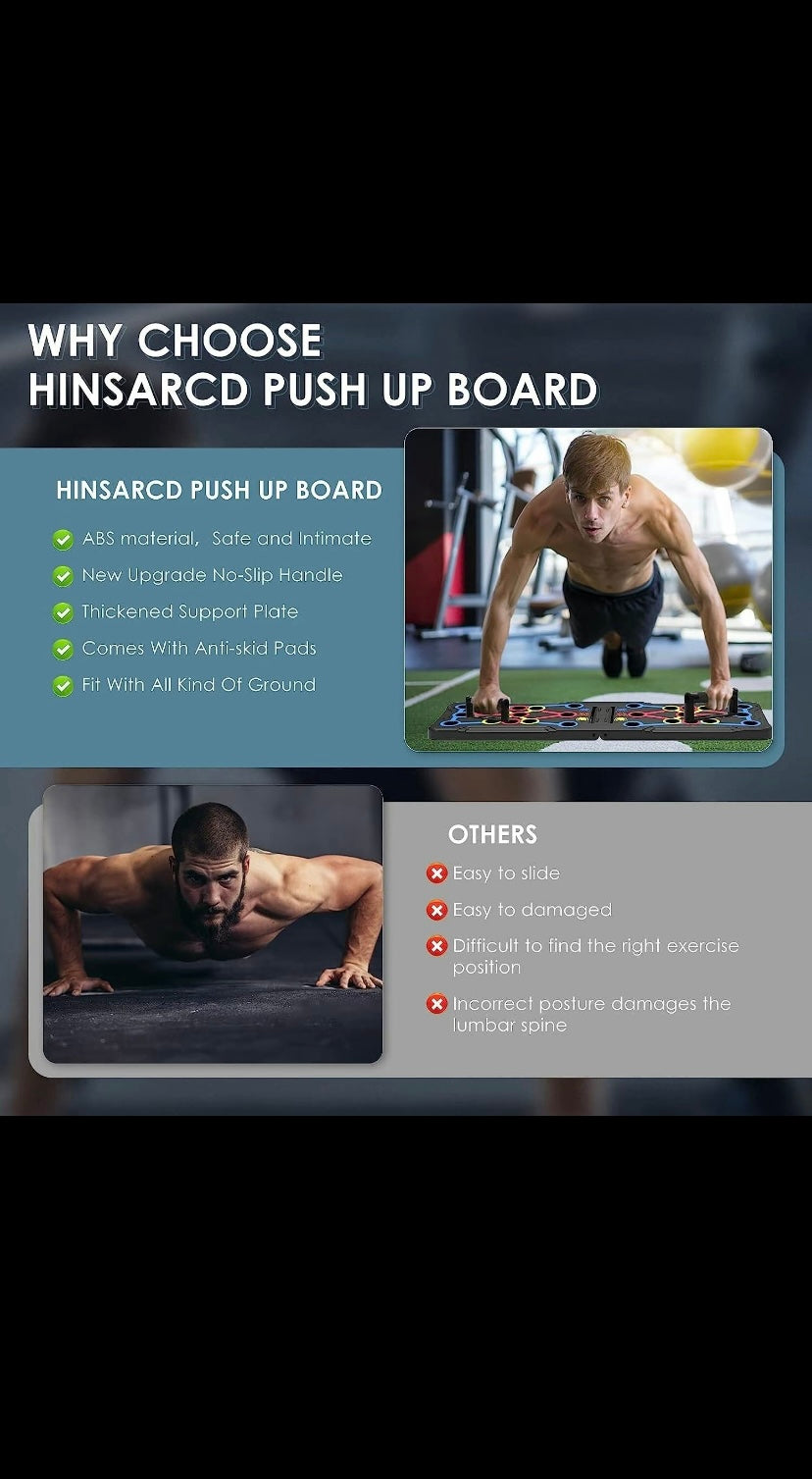 Push up board